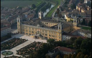 Veduta aerea del Palazzo Ducale di Colorno (Foto: Meridiana Immagini)