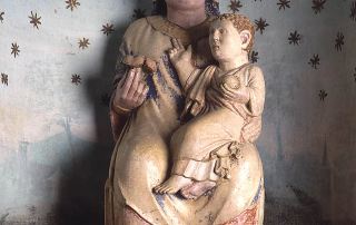 Badia di Fontevivo, Madonna con Bambino (Foto: Davoli)